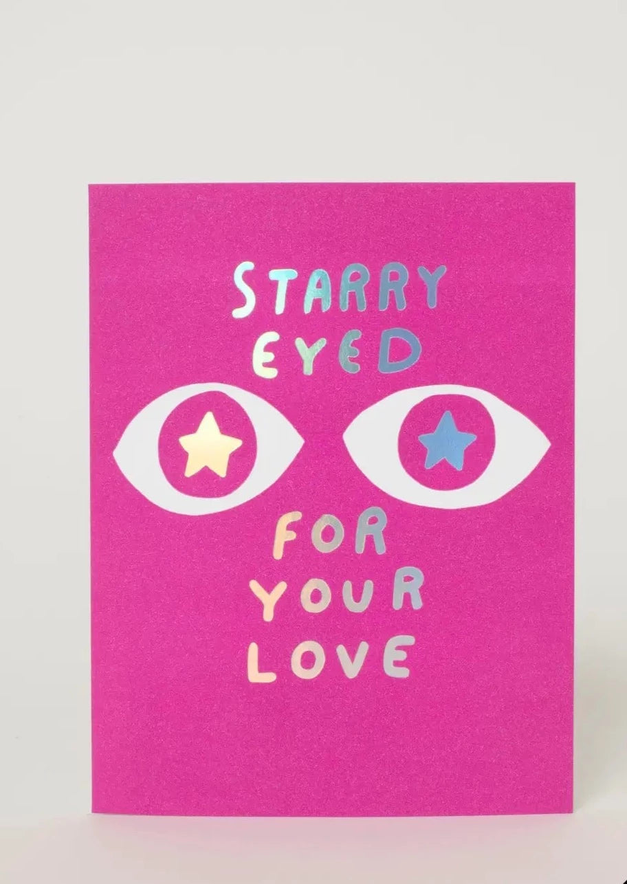 Starry Eyed // Greeting Card