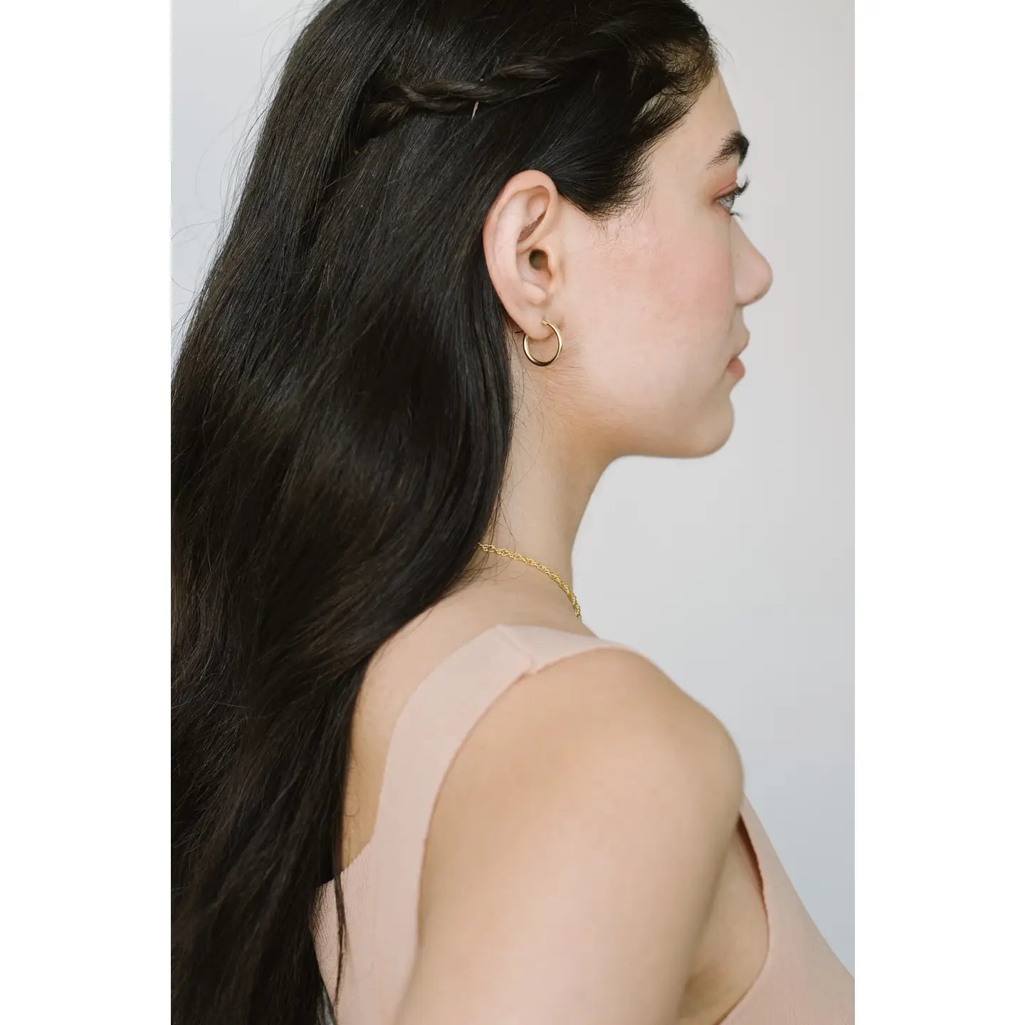 Anna Hoops // Small // Gold Fill or Silver
