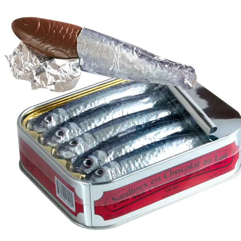 Milk Chocolate Sardines in a Box