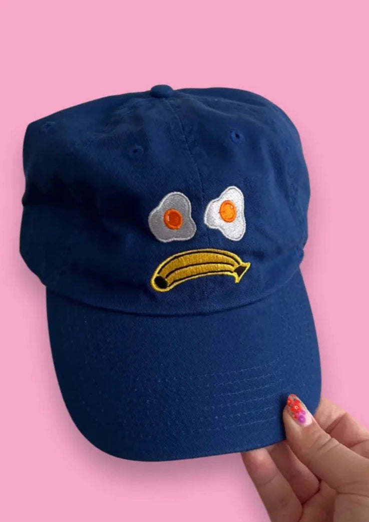 Sad Egg Face Hat
