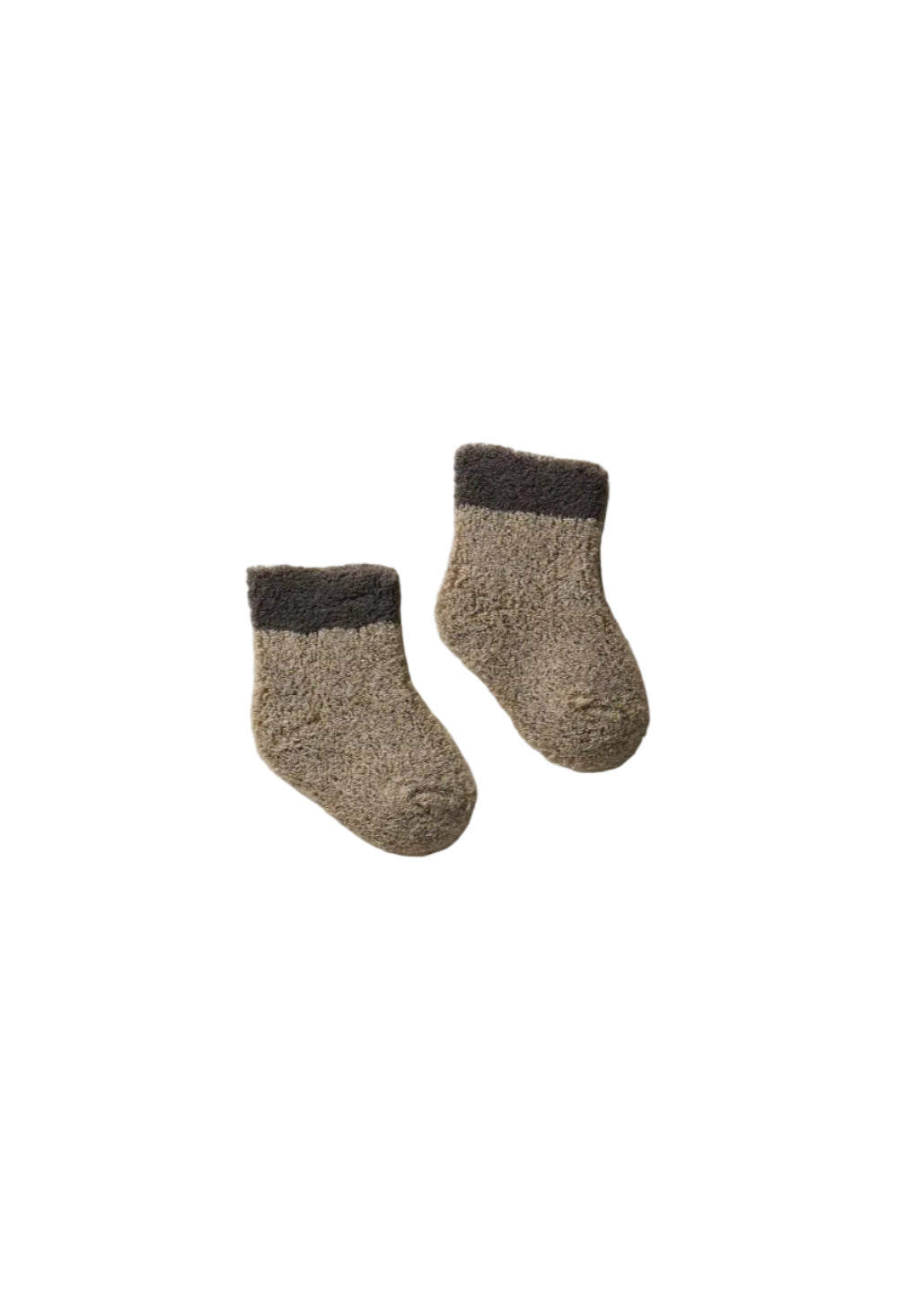 Organic Cotton Yak Pile Socks For Baby // Green