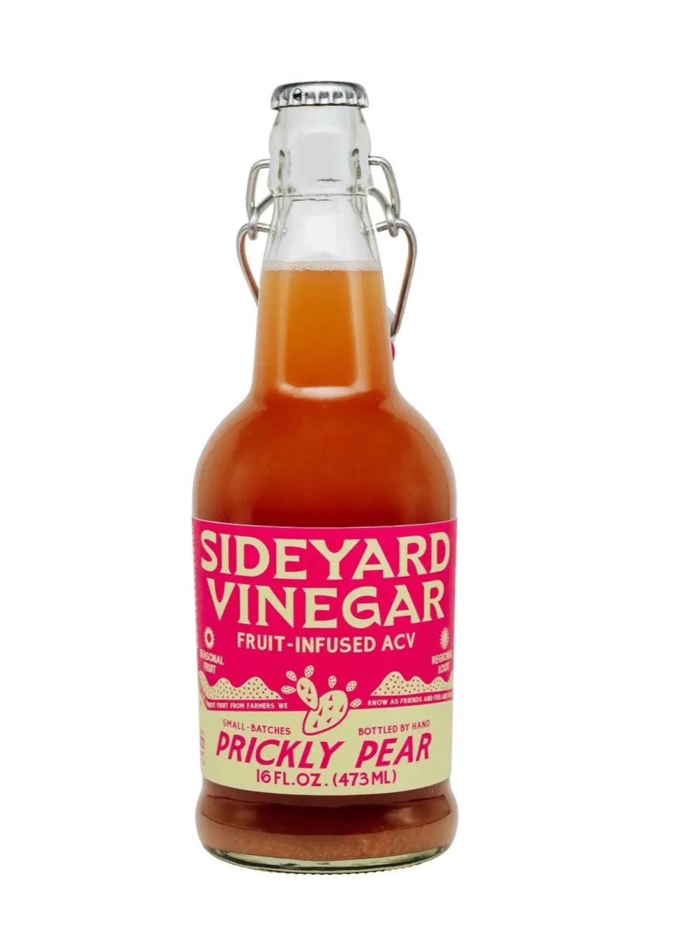 Prickly Pear Fruit Infused Vinegar Shrub