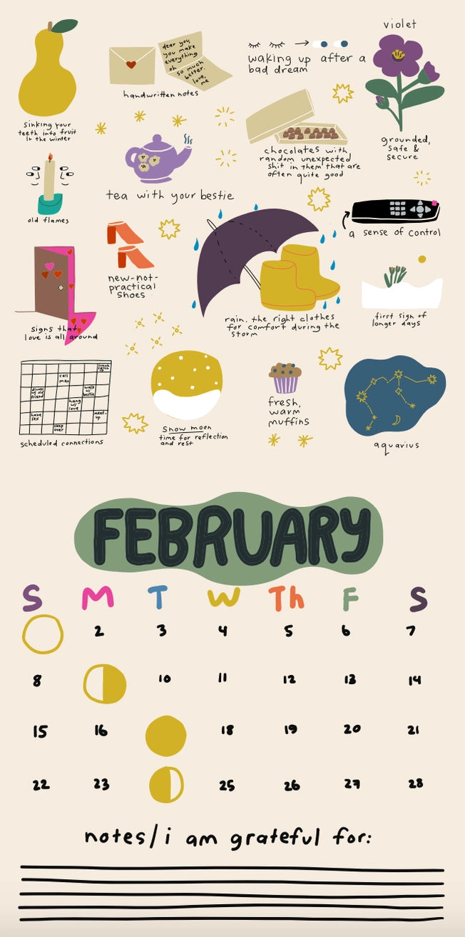 Only Good Things // 2026 Calendar