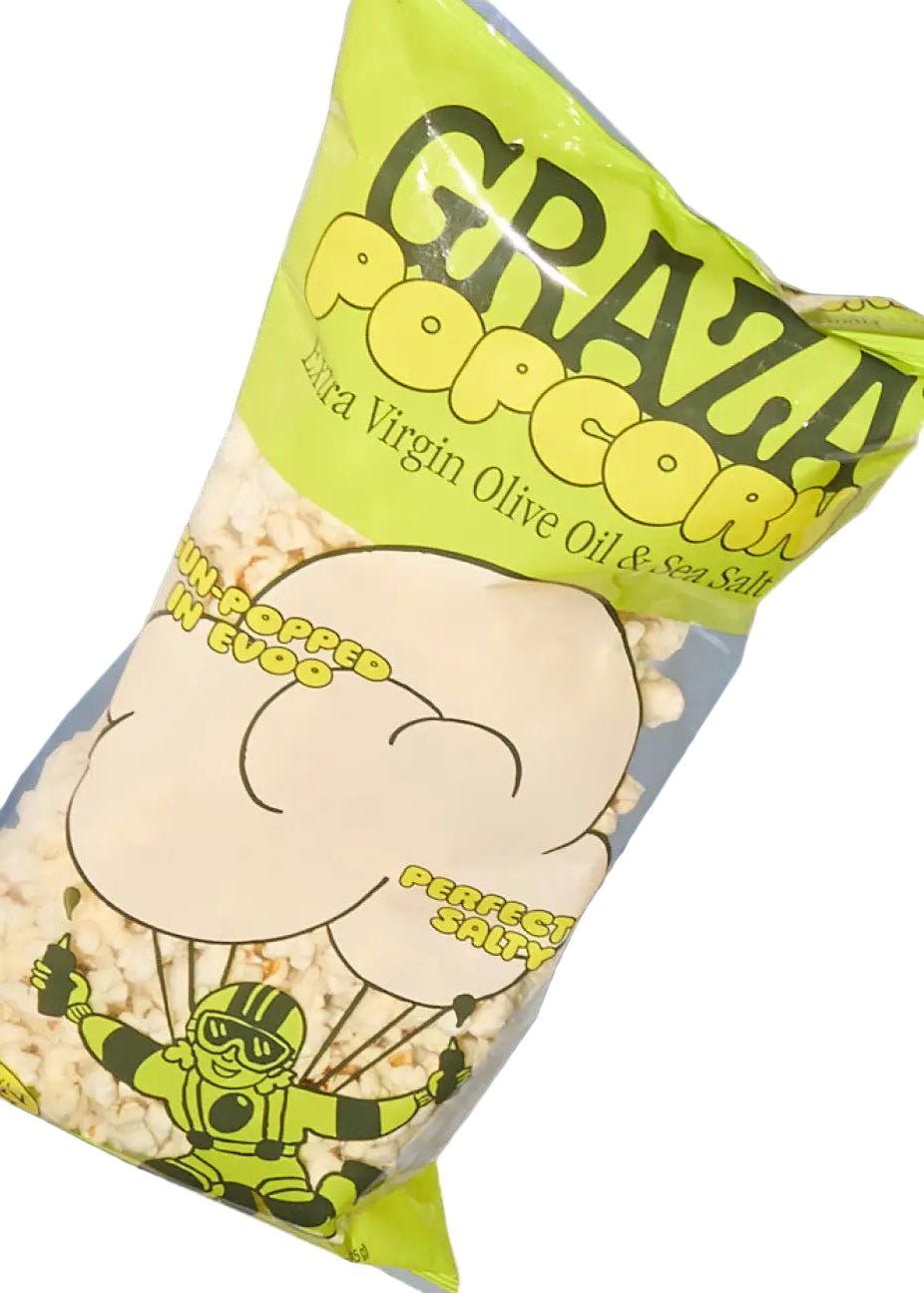 Graza x BjornCorn // Olive Oil + Sea Salt Popcorn // *Available