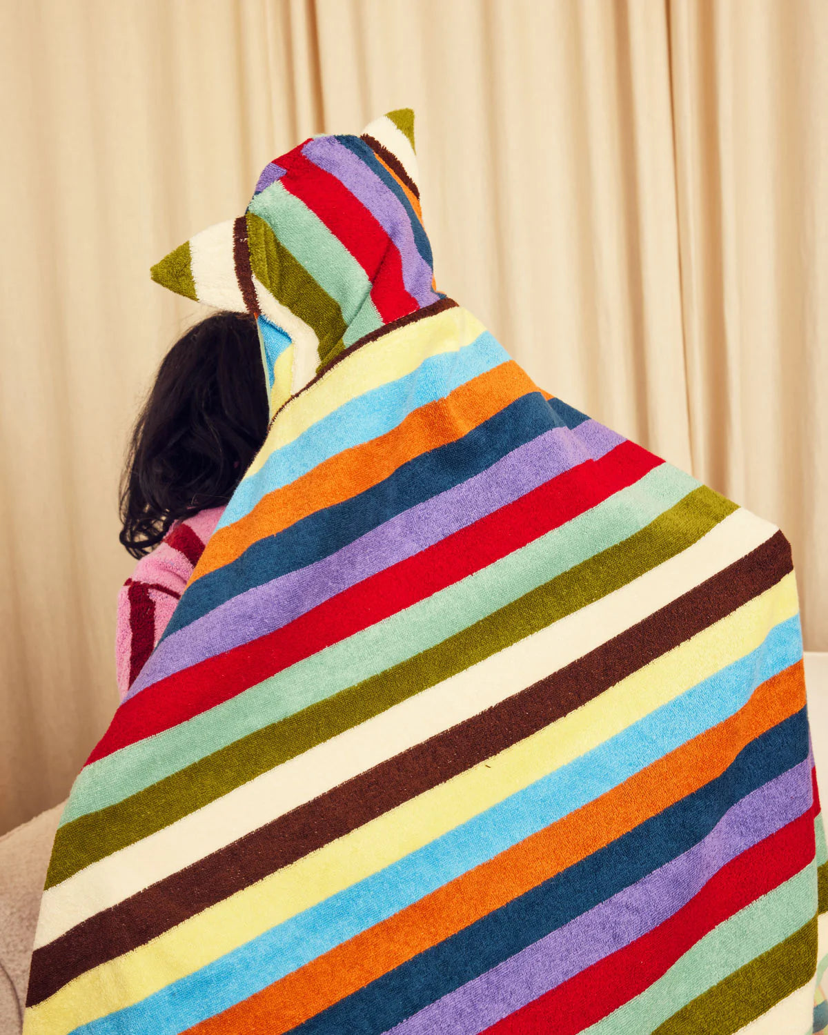 Baby Hooded Towel // Eucalyptus