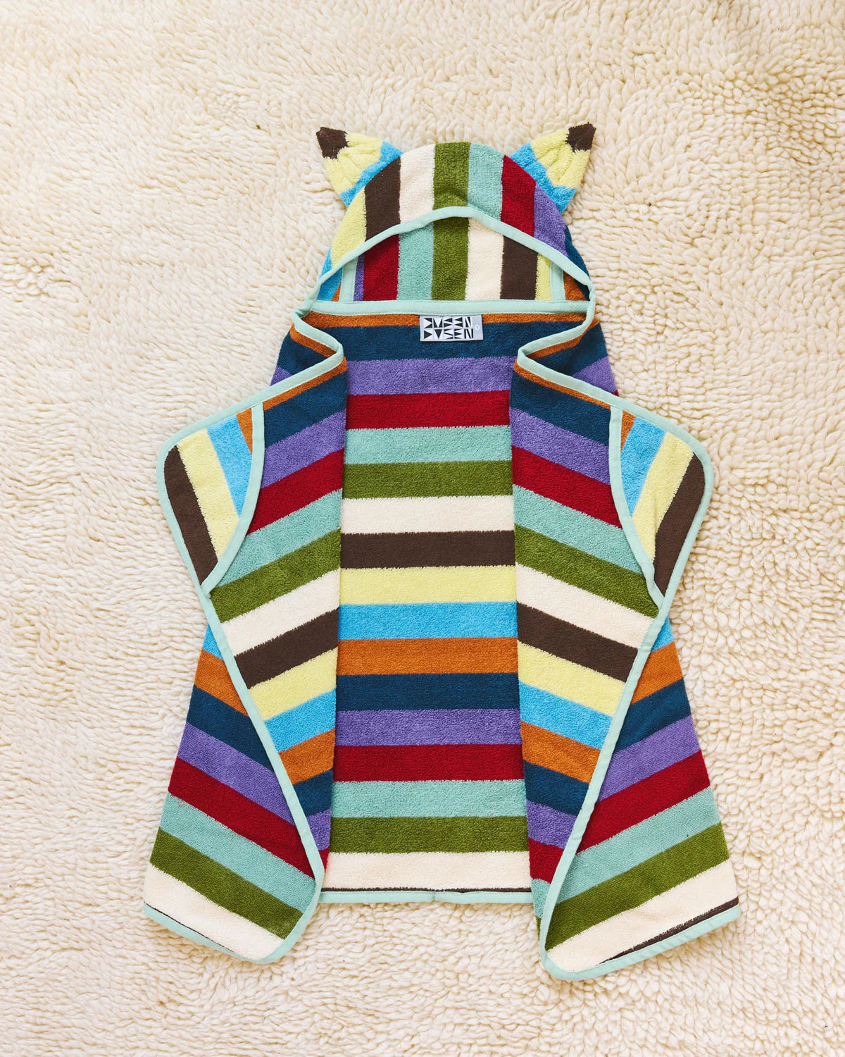 Baby Hooded Towel // Eucalyptus