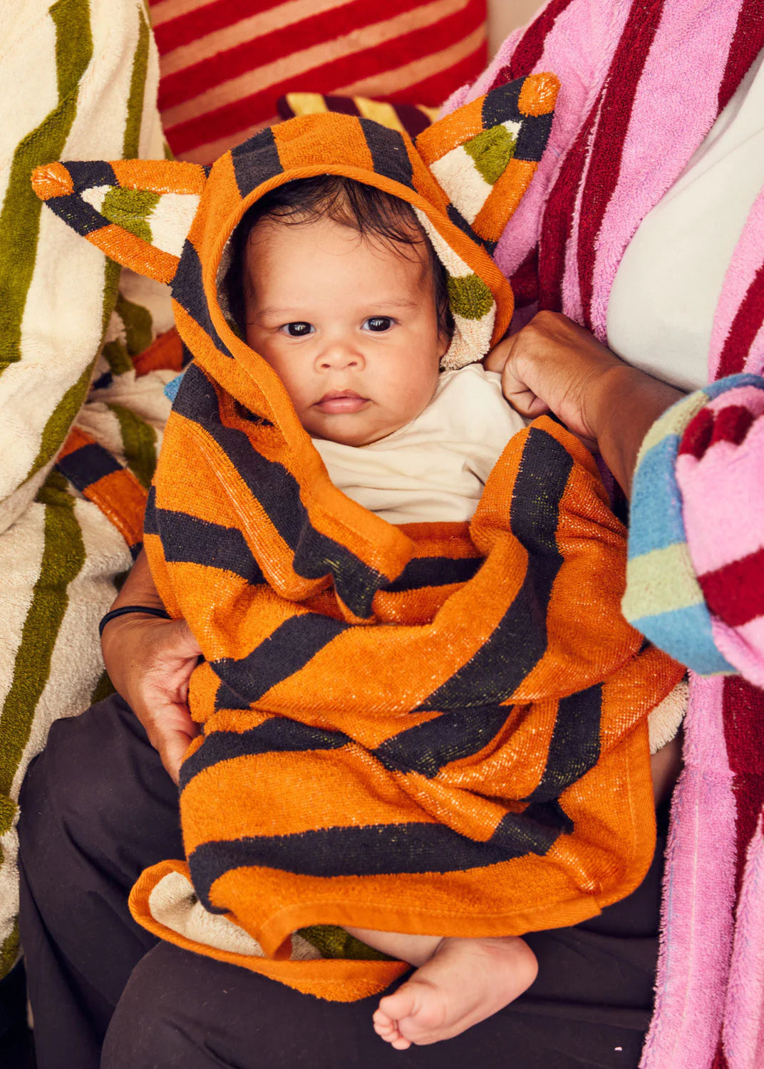 Baby Hooded Towel // Juniper