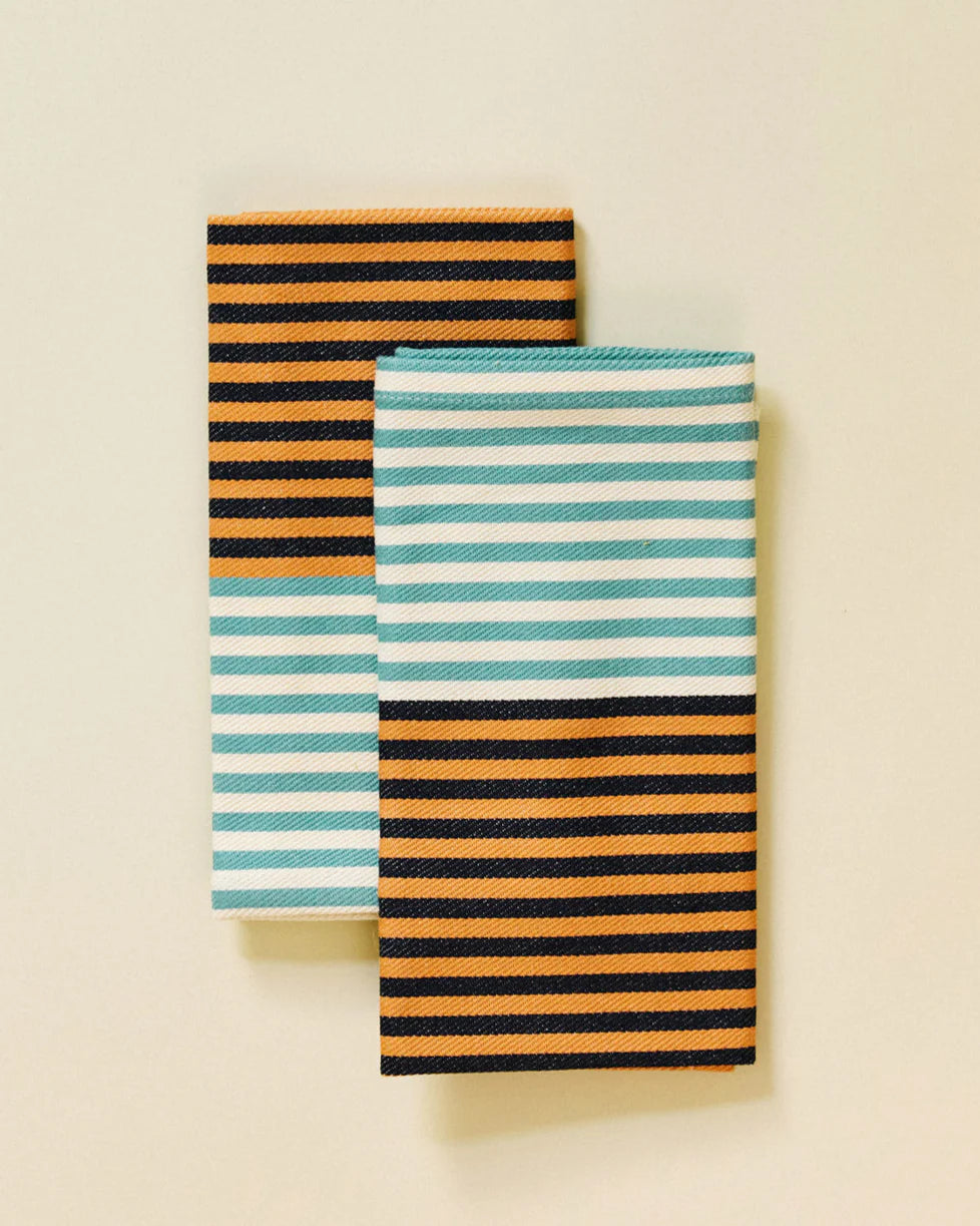 Duo Stripe Napkins // Set of 4