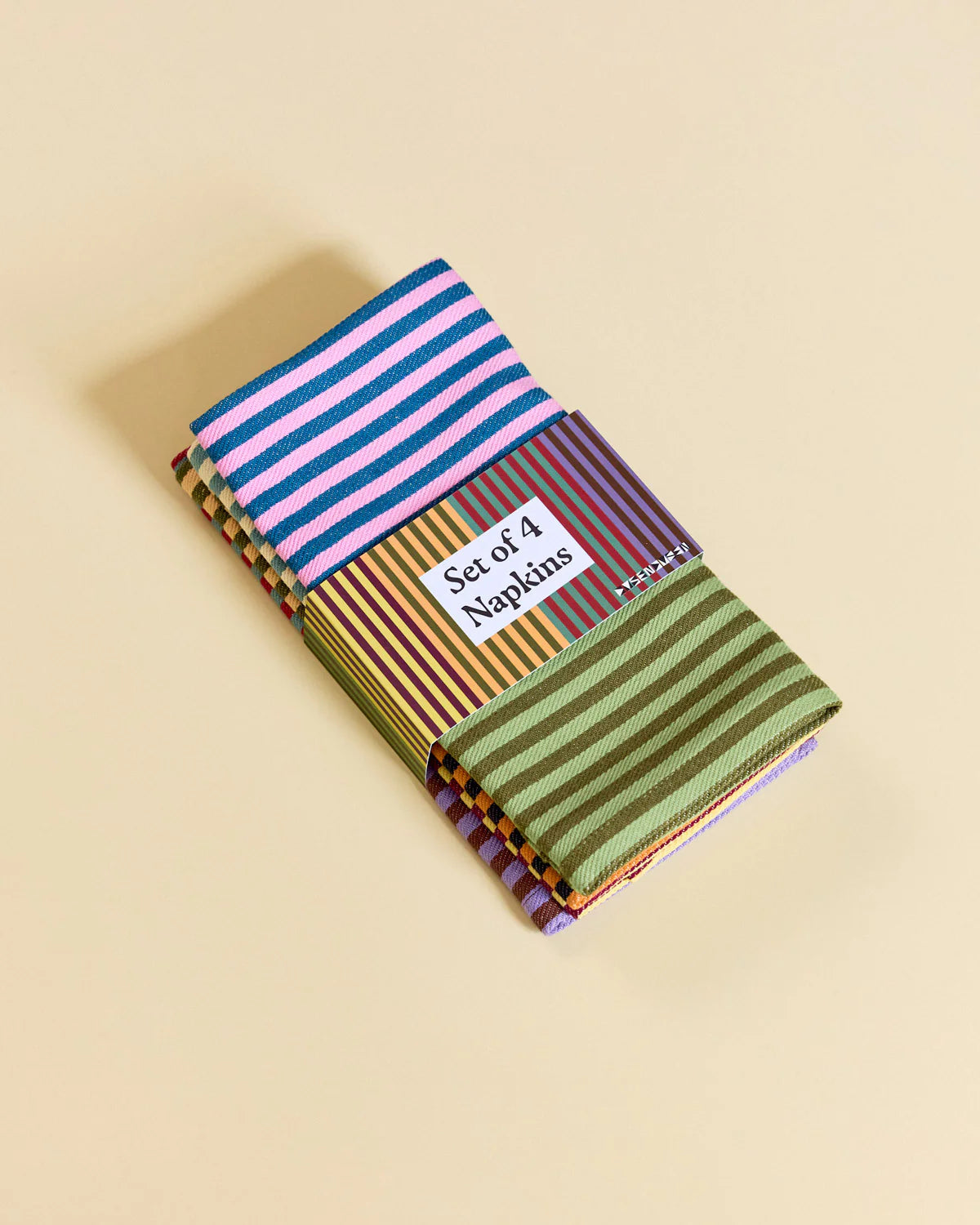 Duo Stripe Napkins // Set of 4