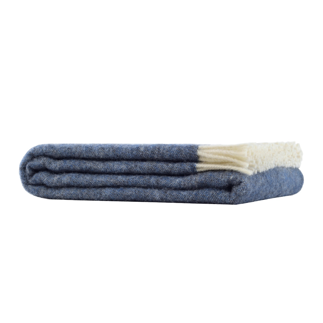 Sheep // 100% Wool Blanket // Blue