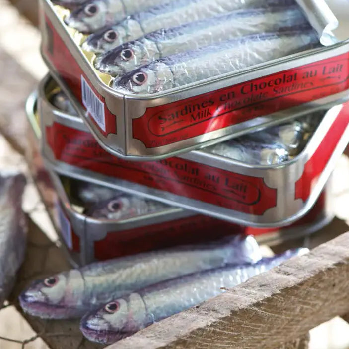 Milk Chocolate Sardines in a Box