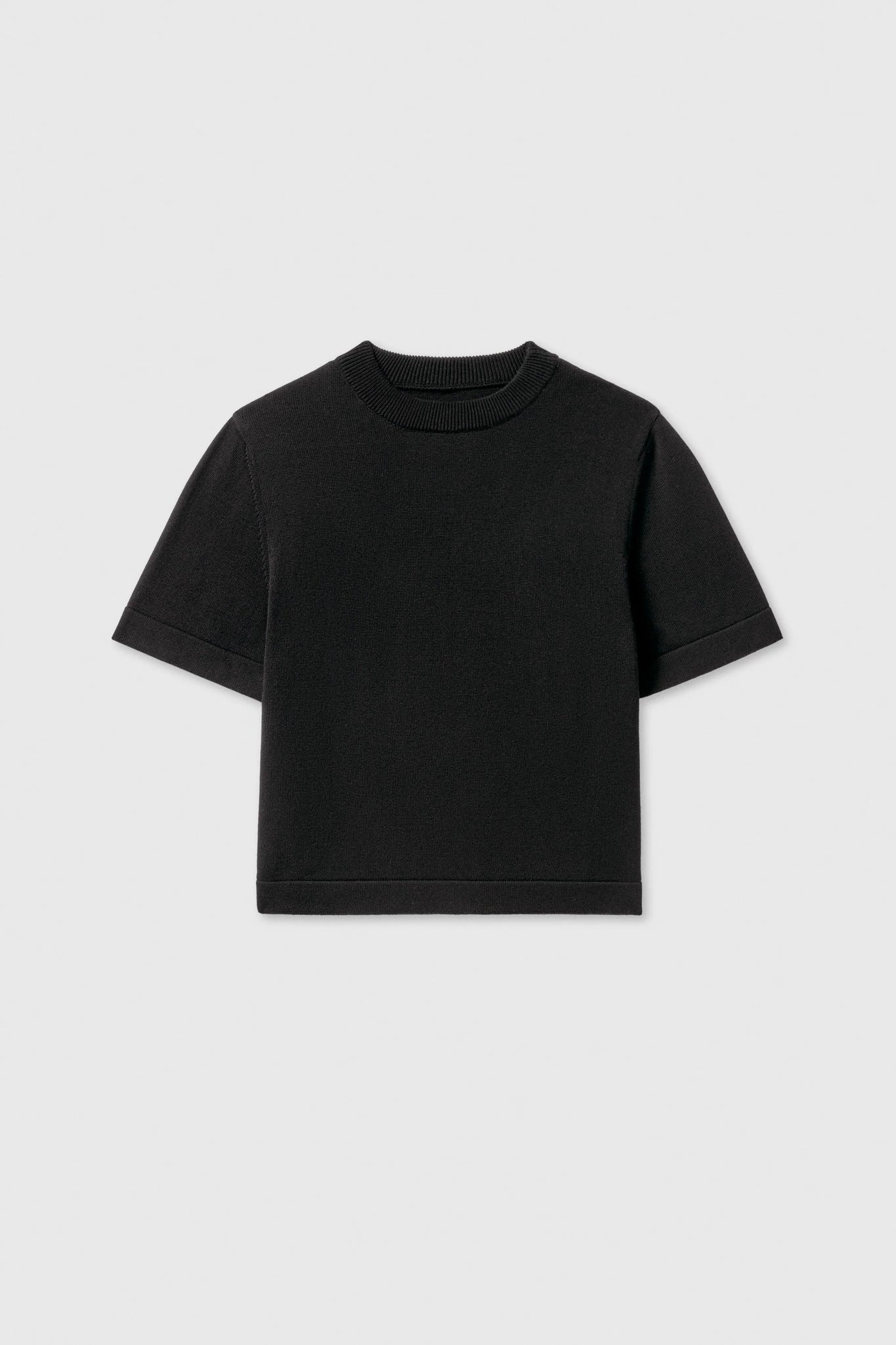 Organic Cotton T Shirt // Black