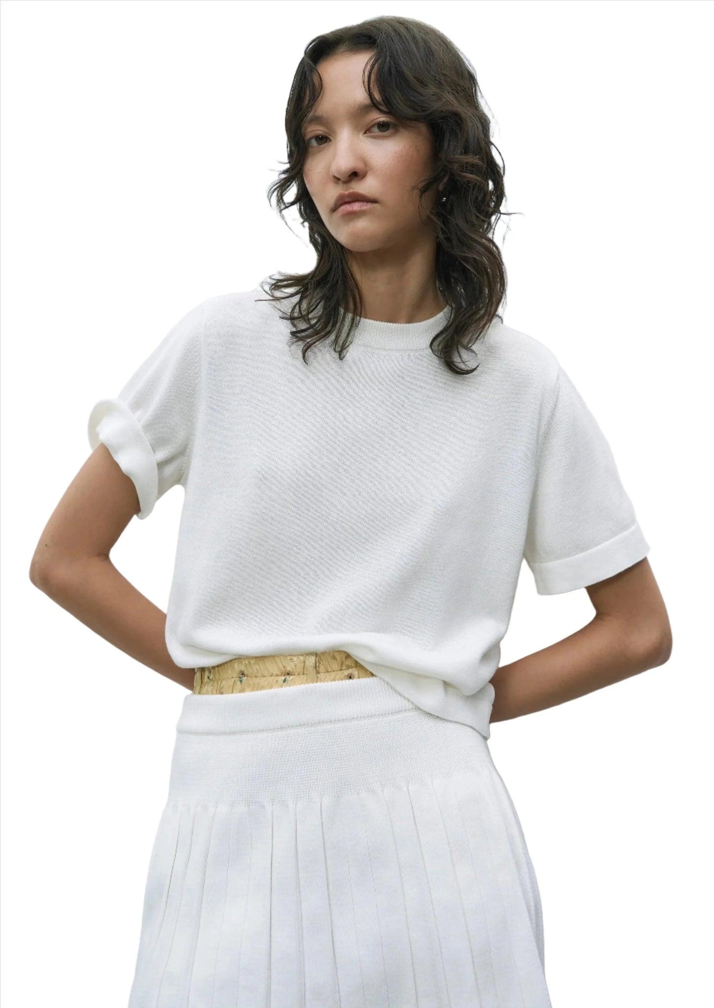 Organic Cotton T Shirt // White