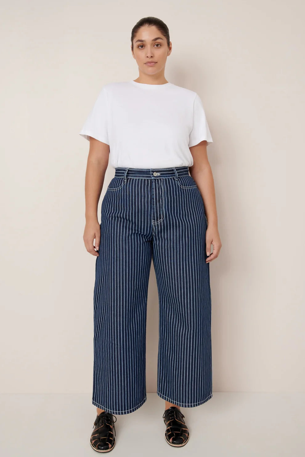 Sailor Jeans // Chalk Stripe