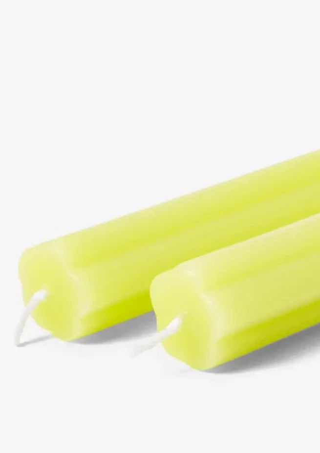 Taper Candles // Set of 2 // Neon
