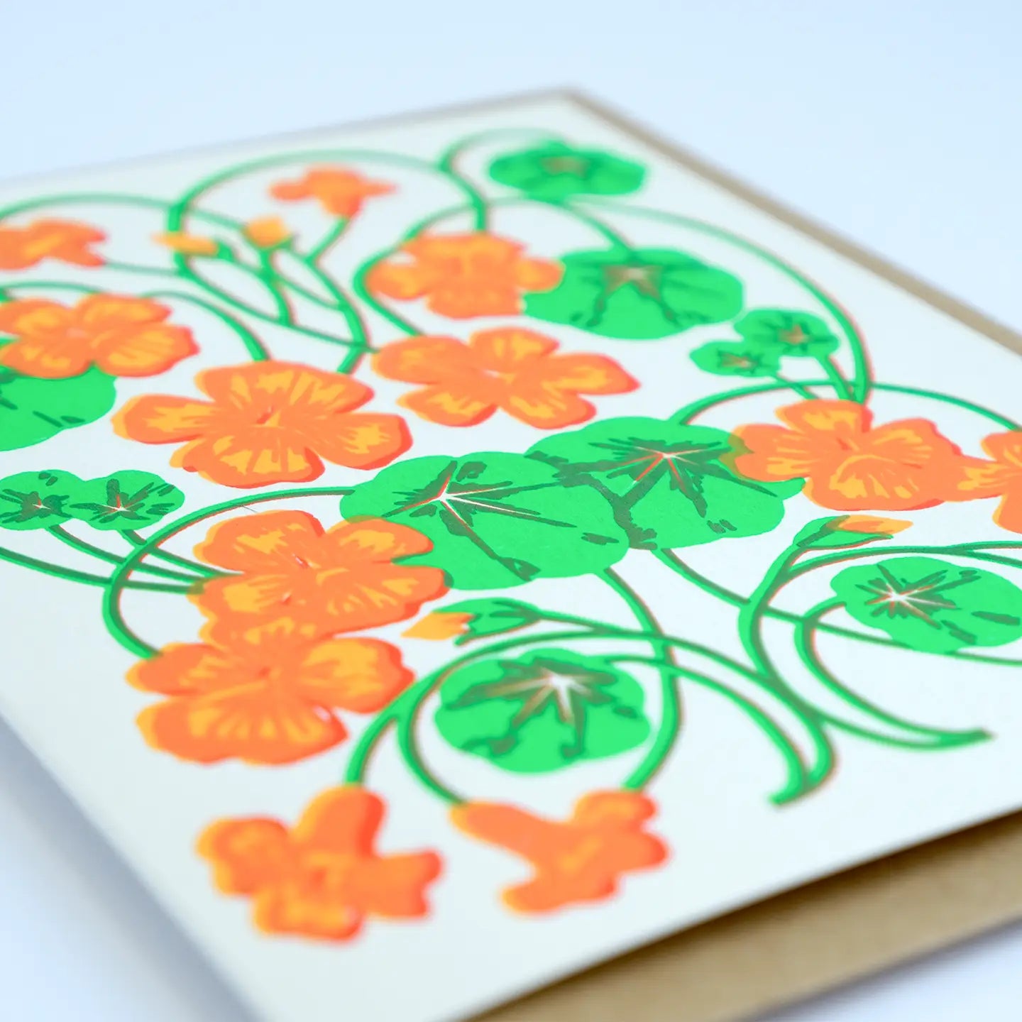 Nasturtium Card