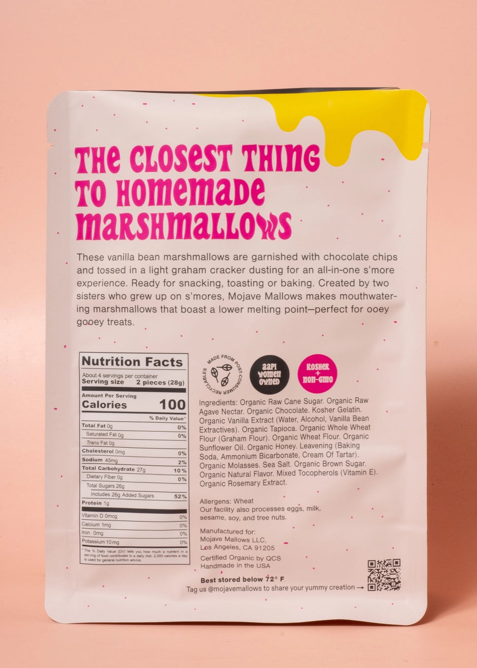 S'more Speckled Organic Marshmallows