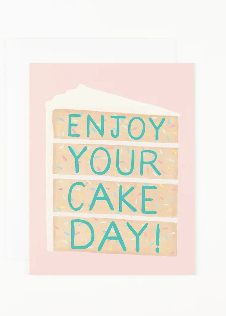 Enjoy Your Cake Day // Greeting Card