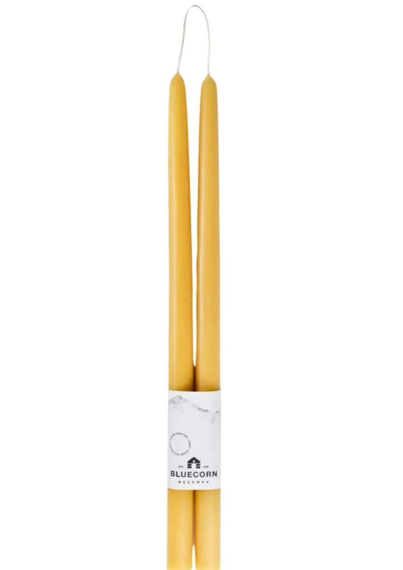 XL Beeswax Tapers 16" // Raw *Available for In-Store Pick Up Only