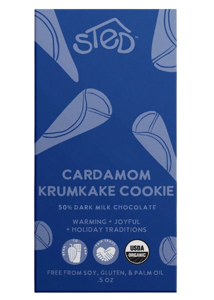 Mini Cardamom Krumkake Cookie