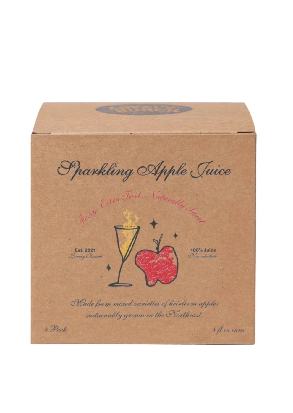 Sparkling Apple Juice // 4-Pack