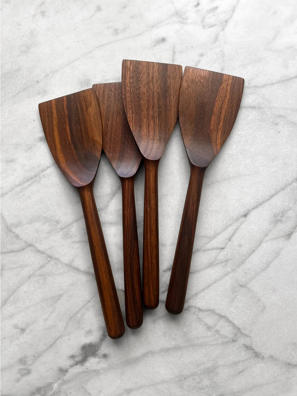 Wide Walnut Flipper Spatula