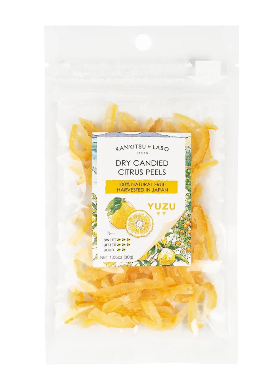 Candied Japanese Yuzu Peel