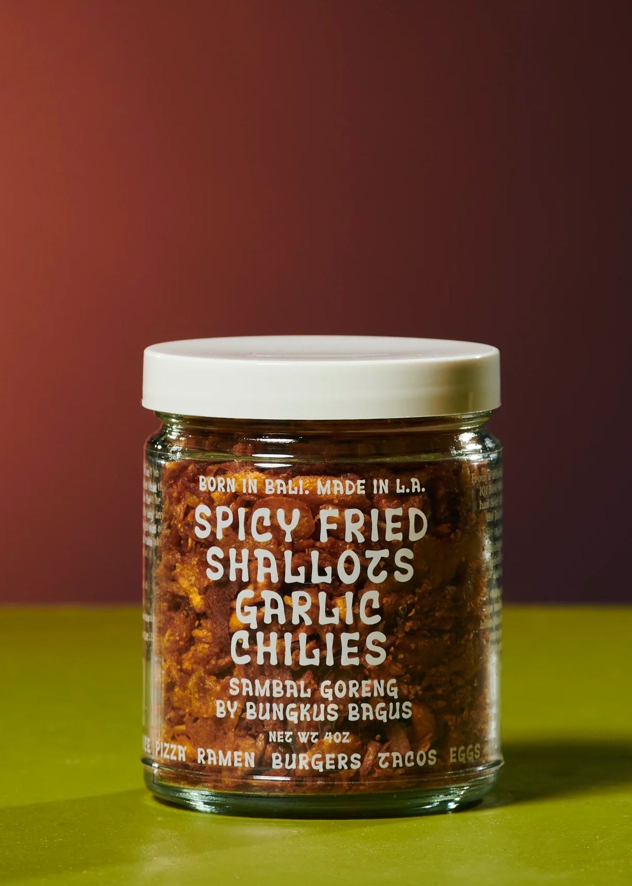 Spicy Fried Shallots, Garlic, Chilies