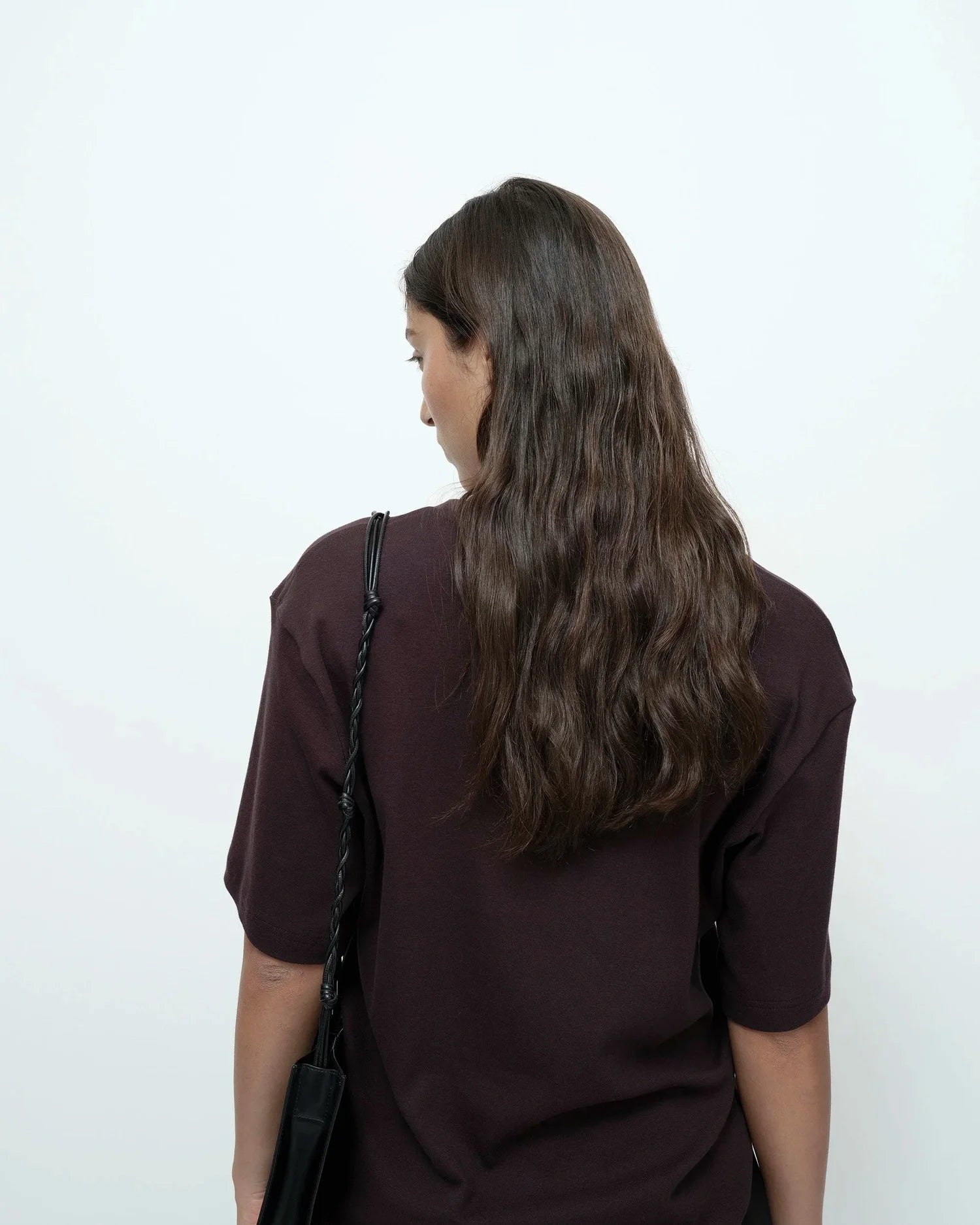 Mijeong Park Oversized T Shirt — Dark Brown