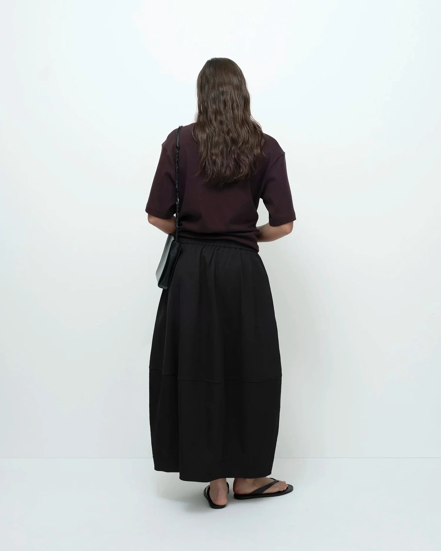 Mijeong Park Oversized T Shirt — Dark Brown