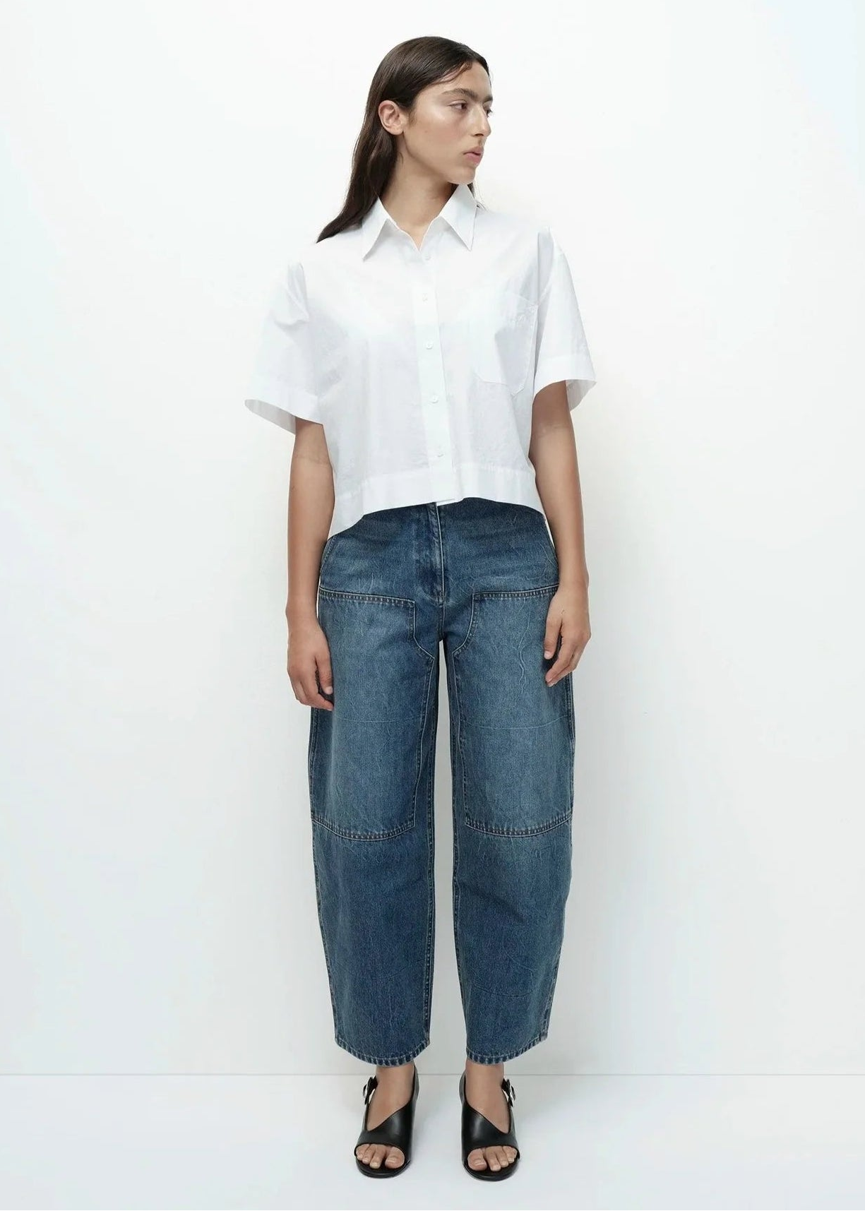 Barrel Leg // Patch Denim