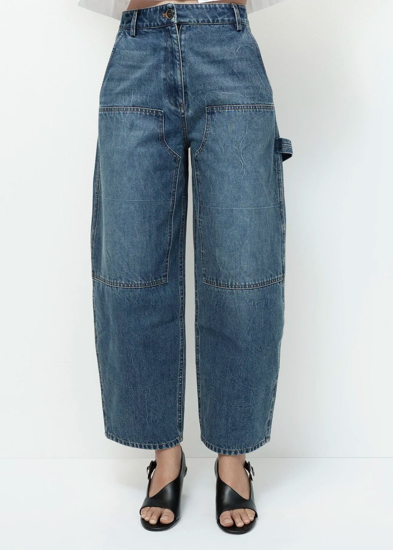 Barrel Leg // Patch Denim