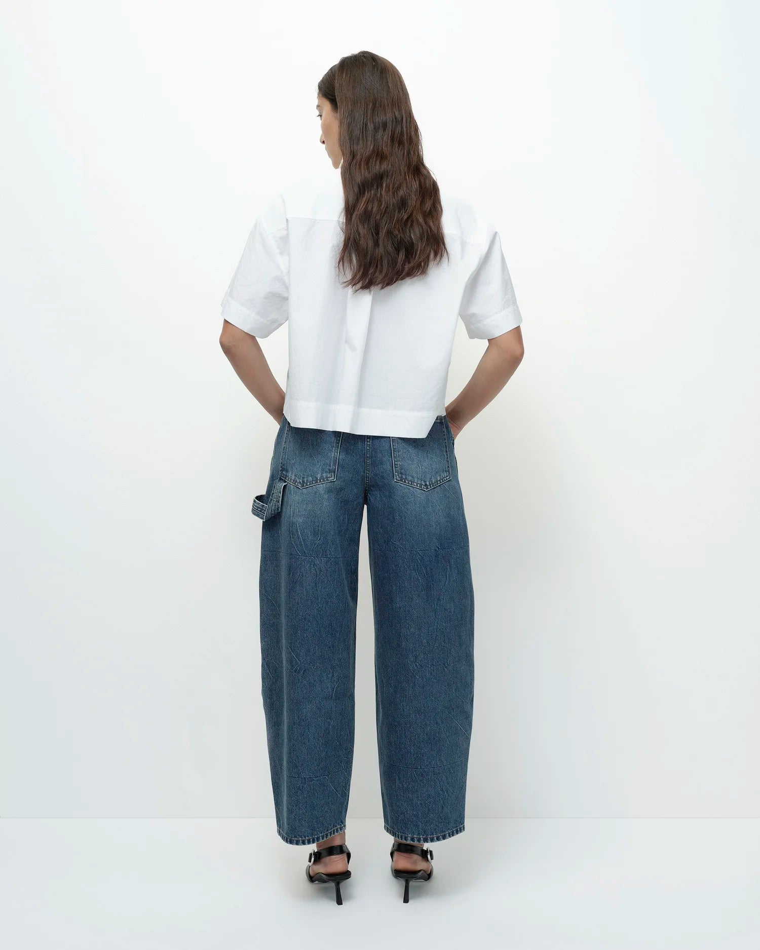 Barrel Leg // Patch Denim