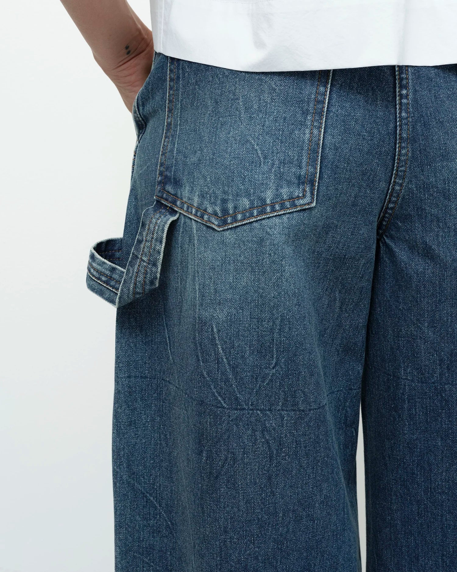 Barrel Leg // Patch Denim