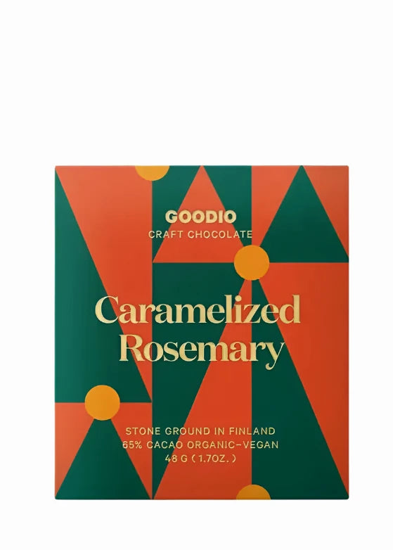 Caramelized Rosemary Chocolate // 49%