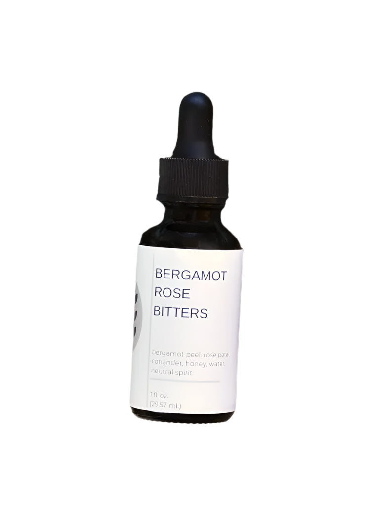 Bergamot Rose Bitters // Cocktails & Low A.B.V. // 1oz