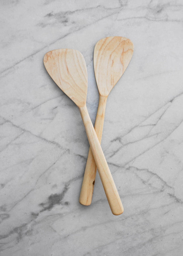 Maple Wood Salad Set