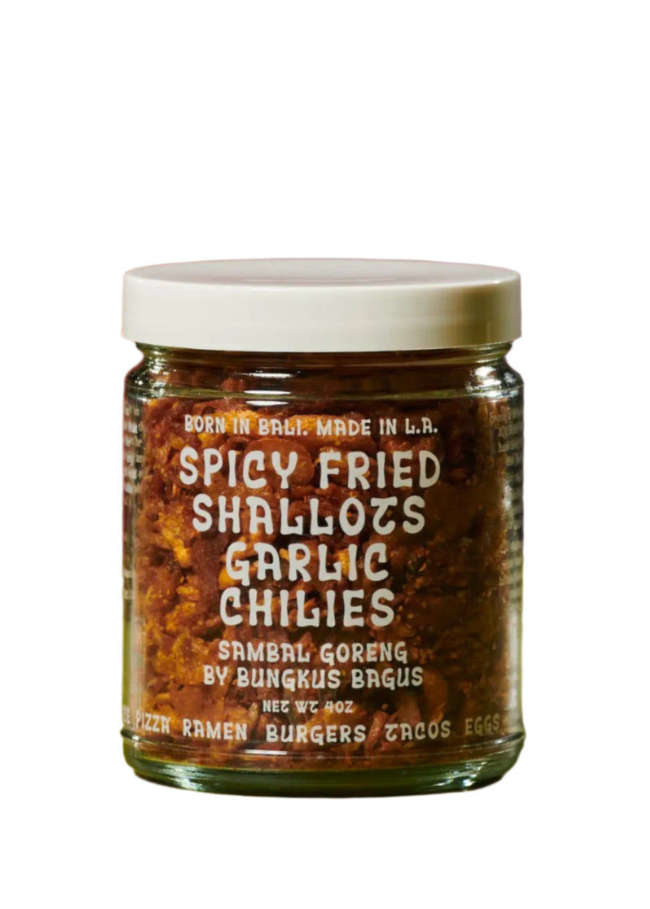 Spicy Fried Shallots, Garlic, Chilies