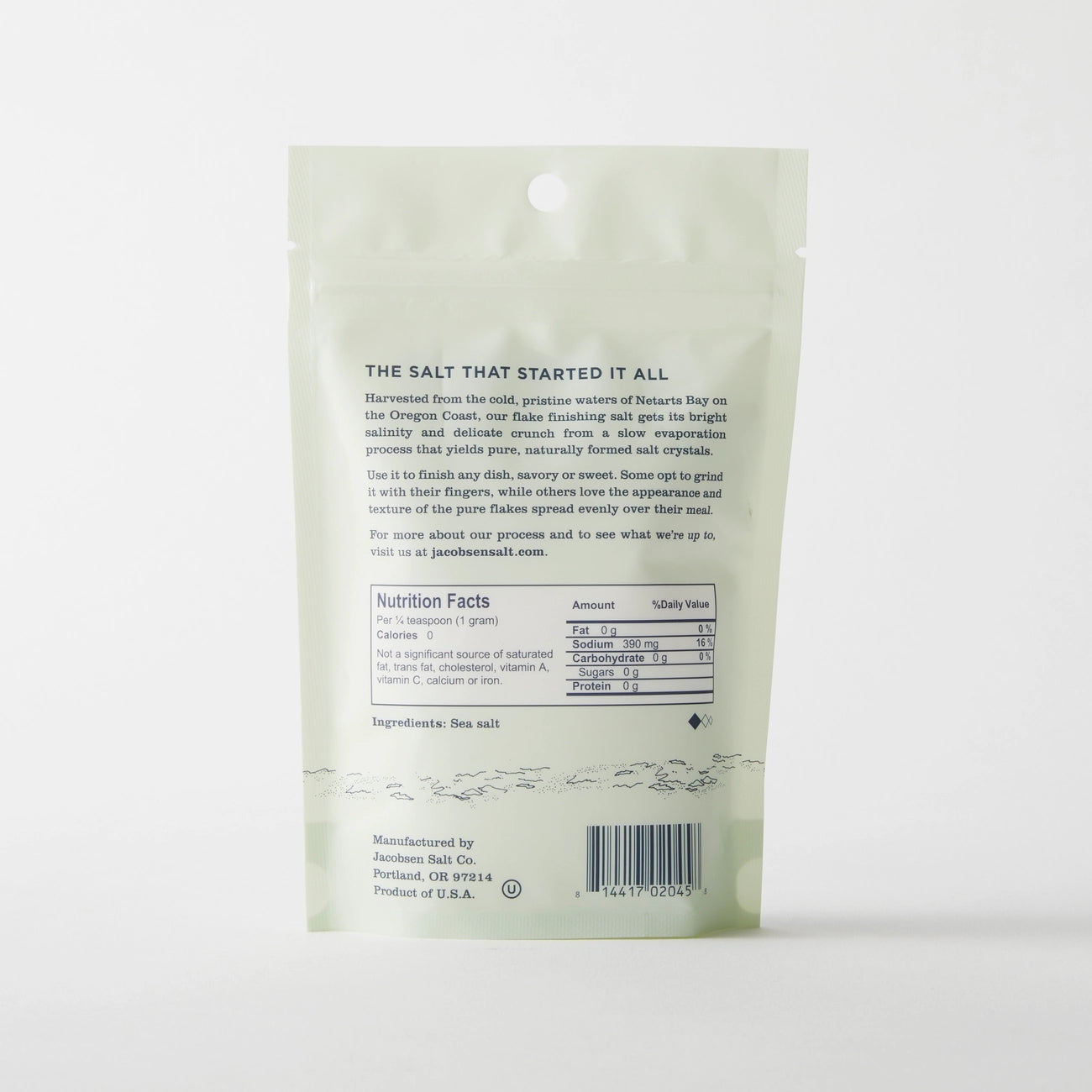 Pure Flake Sea Salt // 4 oz Bag