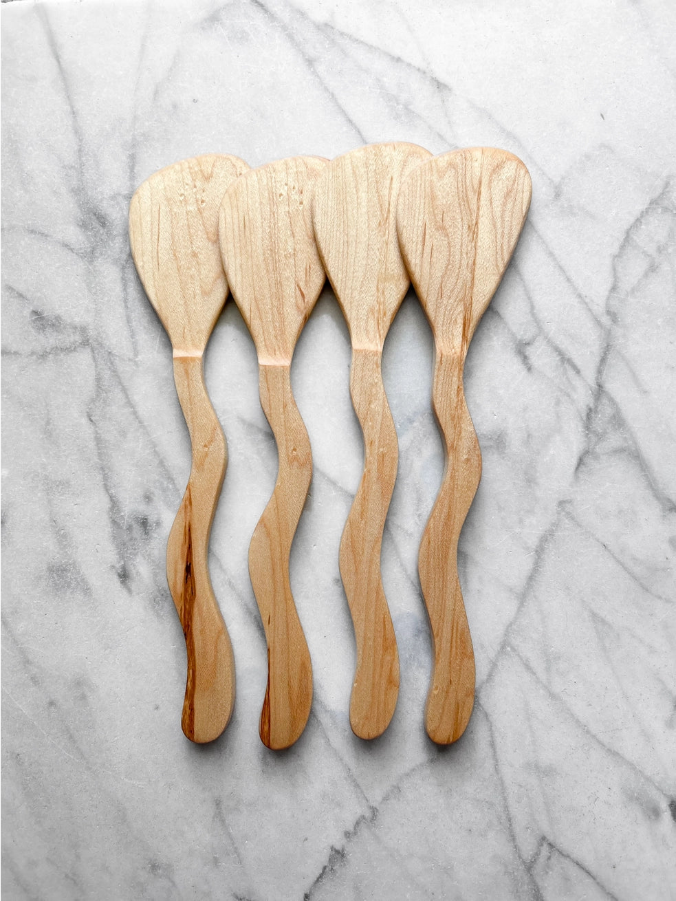 Squiggly Maple Spatula