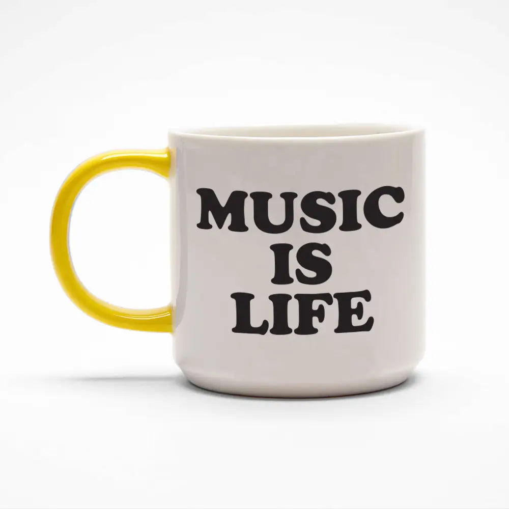 Music is Life // Snoopy Mug