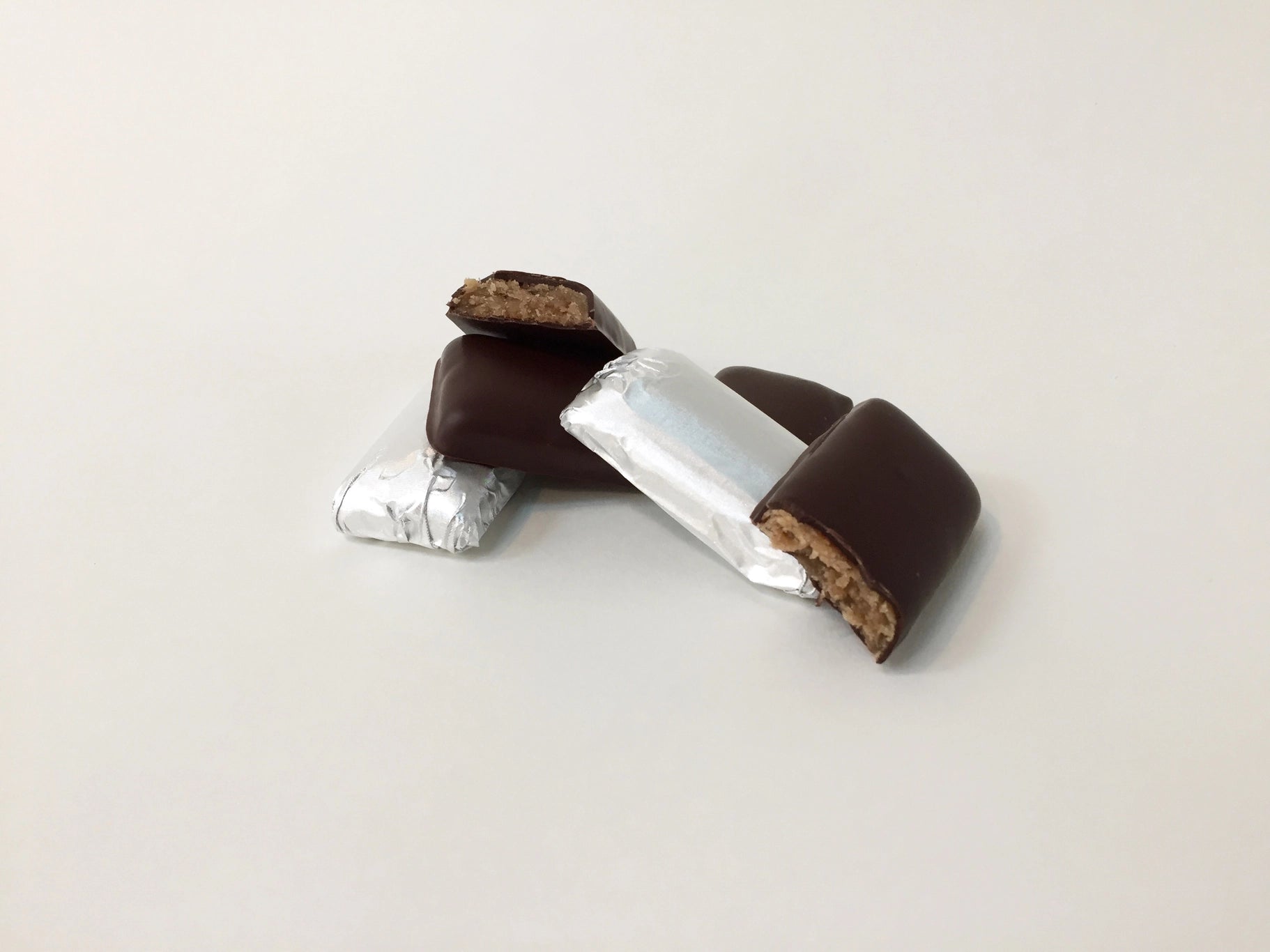 Hazel Jones // Hazelnut Rosemary Crisp Candy in 70% Chocolate