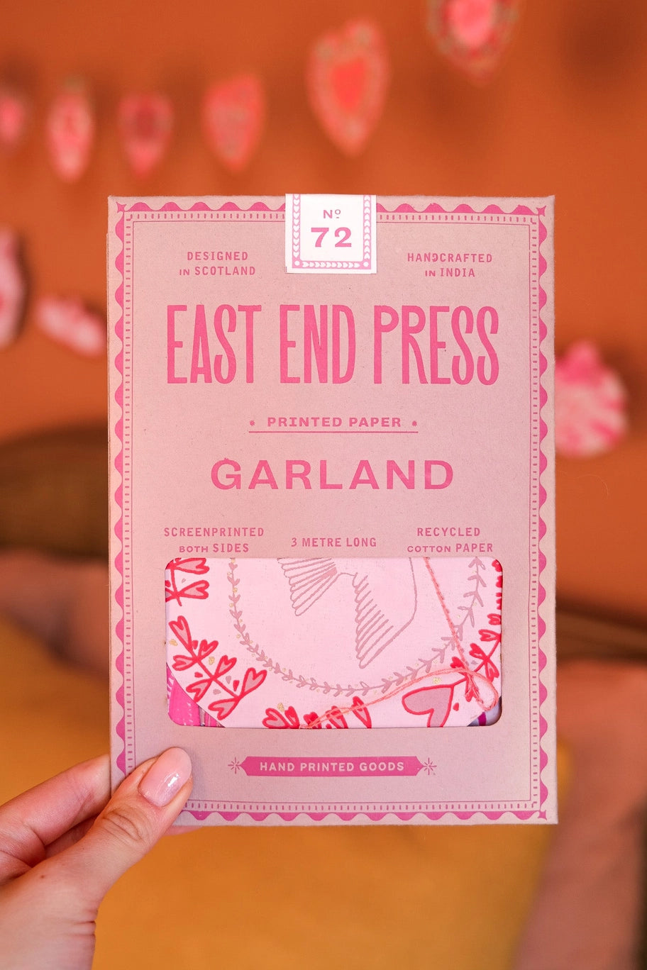 Love Bird Sewn Garland