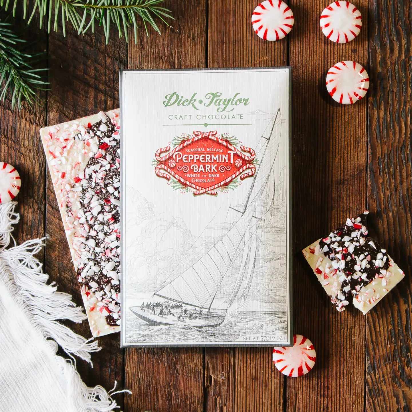 Peppermint Bark // Dark + White Chocolate // Seasonal Release