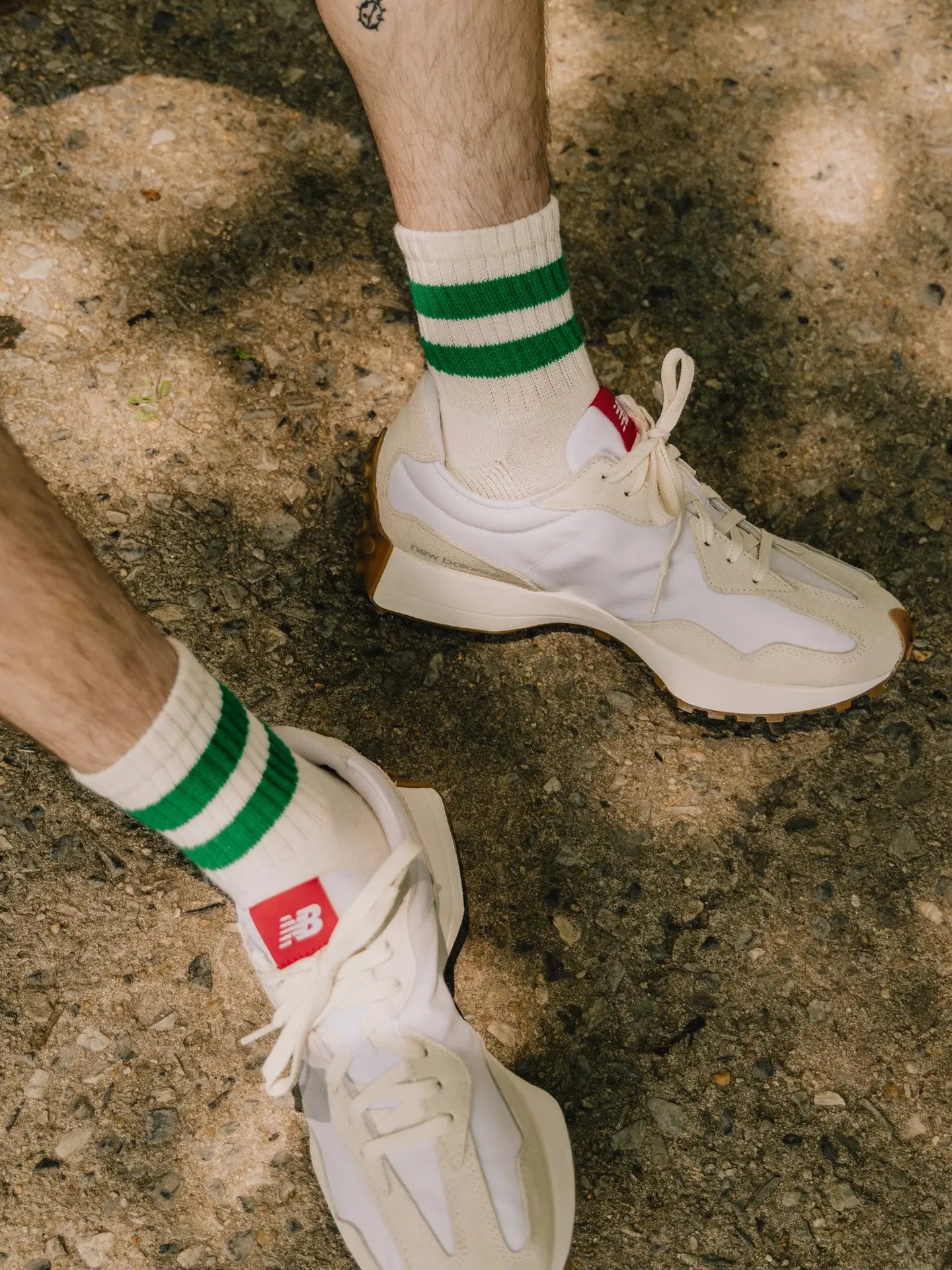 Quarter Crew Socks // Kelly Green