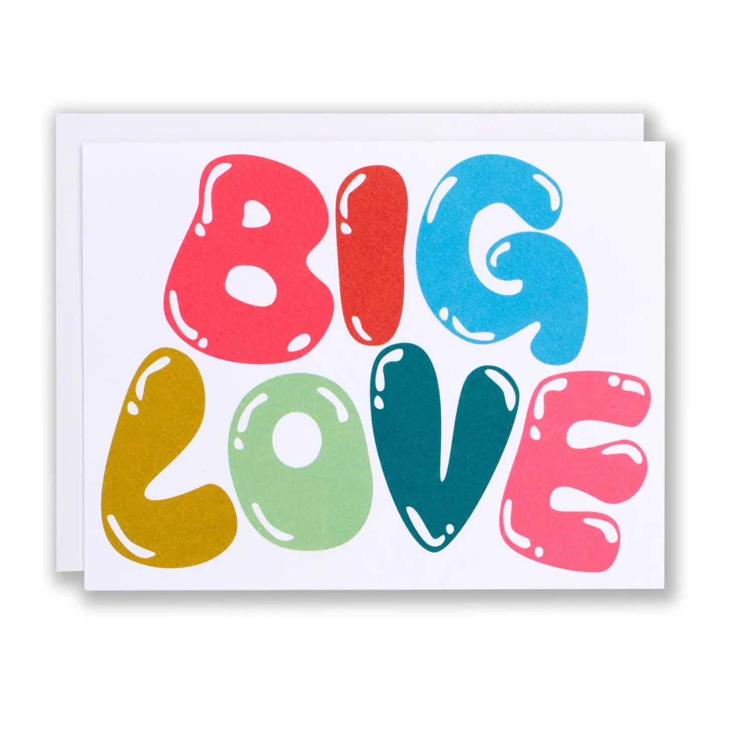 Big Bubble Love Note Card