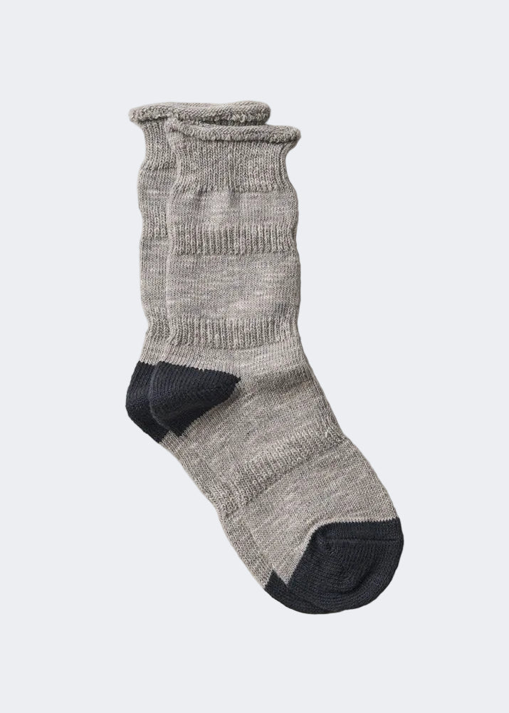 Organic Cotton "Ploot" Socks // Gray // *PRE-ORDER (Copy) (Copy)