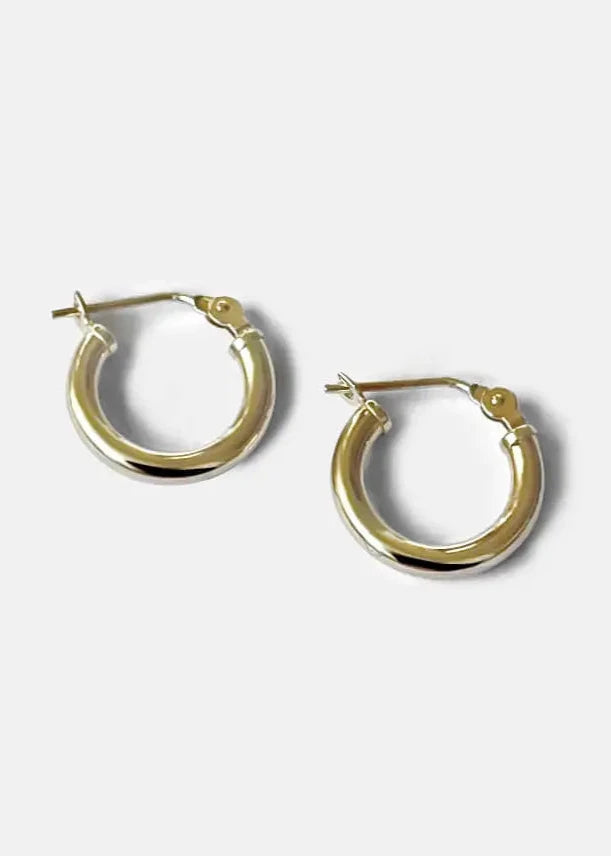 Nina Hoops // 14k gold