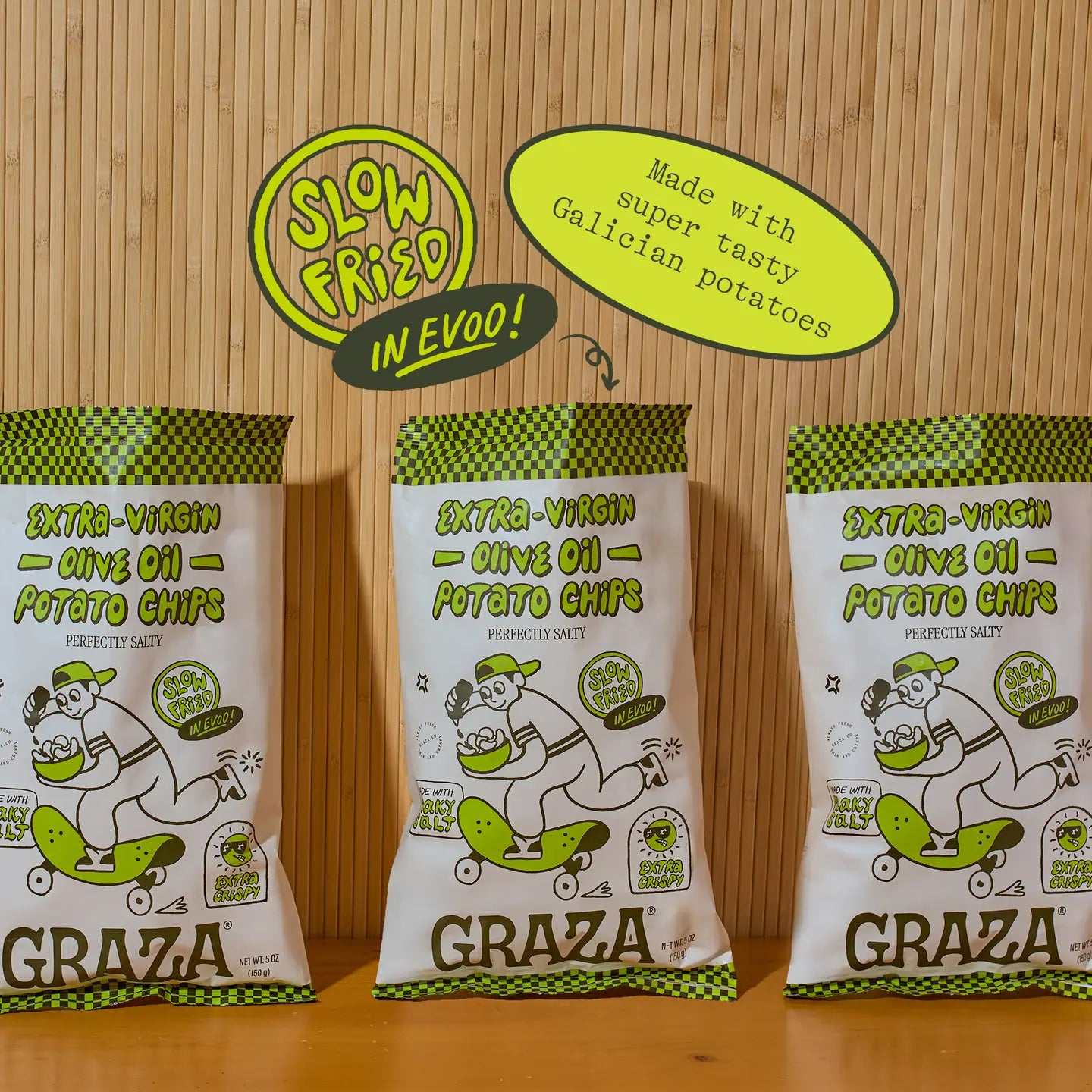 Graza's Perfectly Salty Chips Fried in Evoo // *Available for In-Store Pick Up Only