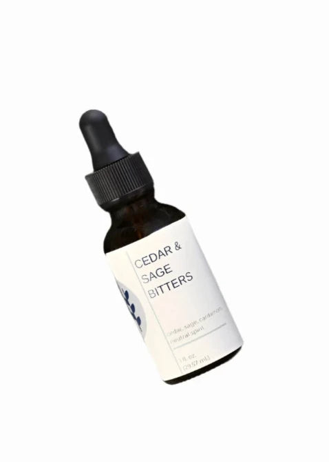 Cedar & Sage Bitters | For Cocktails & Low A.B.V.  // 1 oz